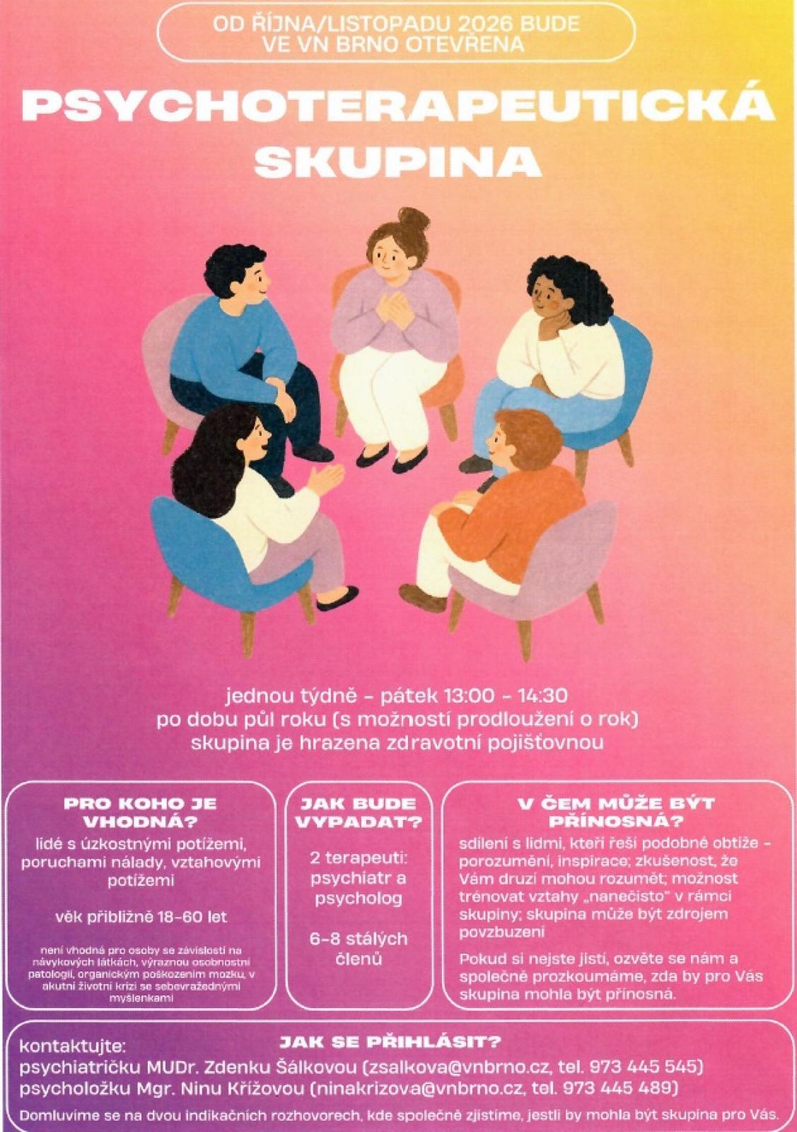 psychoterapeuticka skupina